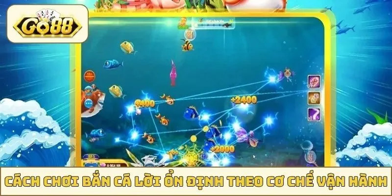 Cách chơi bắn cá lời ổn định theo cơ chế vận hành
