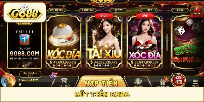 rút tiền GO88